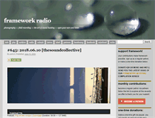 Tablet Screenshot of frameworkradio.net
